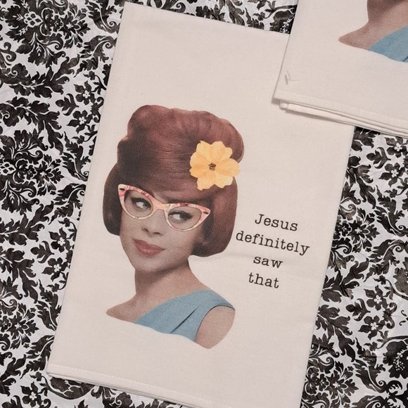 Cora & Pate Flour Sack Towel - Set of Two Towels NWOT. - Picture 2 of 4